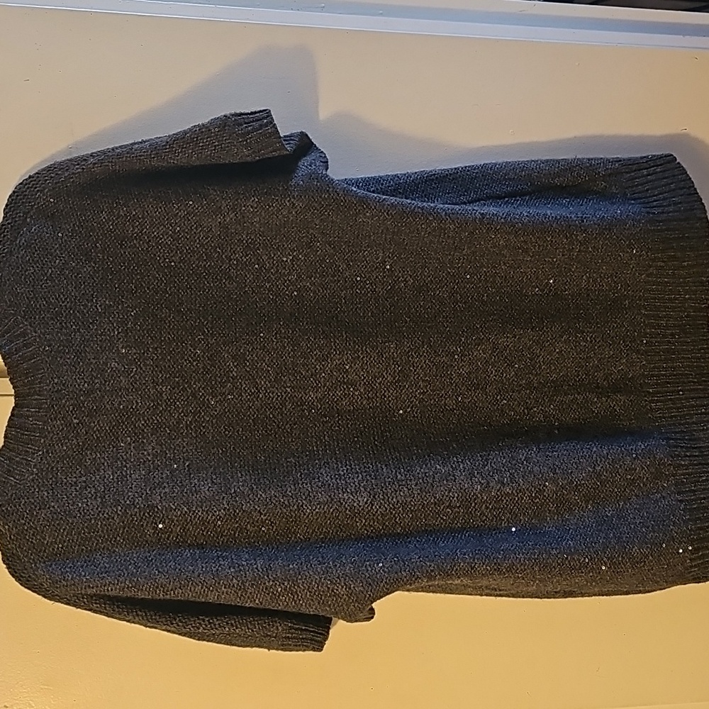 TALBOTS Gray Open-Front Cardigan, Women's, Size 1X - Picture 6 of 6